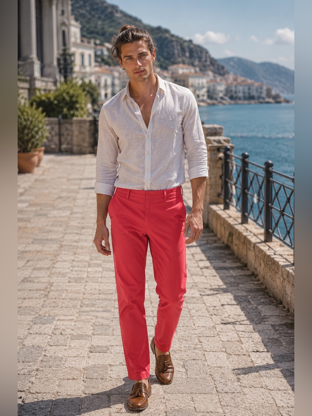 ❤️Uniqlo Sailor Red Chino Pants - Waist 28/29❤️